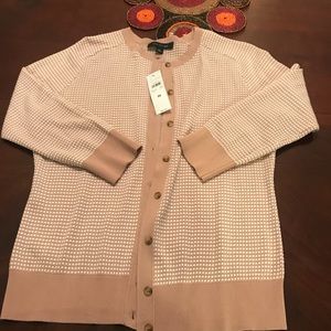 NWT Ann Taylor cardigan in Salmon